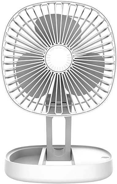 Desktop Fan Portable Folding Mini 3 Gear High Speed Rechargeable Fan Silent