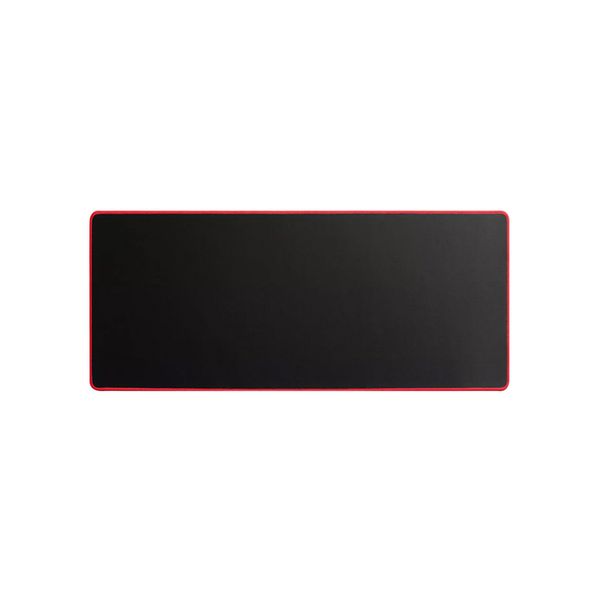 Extended Mouse Pad with Red Stitched Edge - 70cm x 30cm (Set of 2)