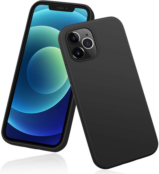 Tekron Slimfit Protective Matte Case for iPhone 12 / iPhone 12 Pro - Black