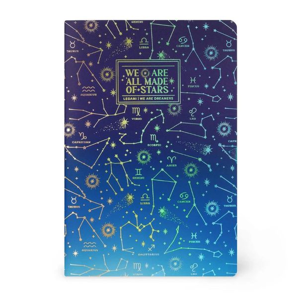 Quaderno Medium Lined Stars