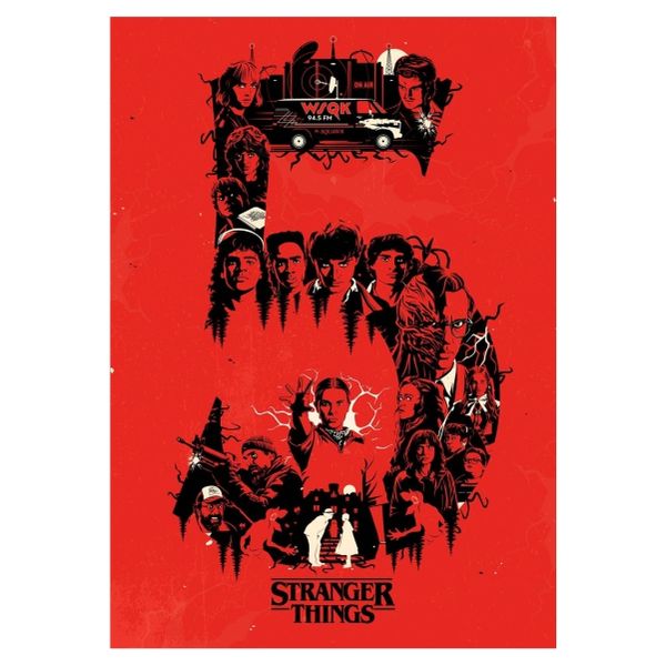 Stranger Things 5 Collage - A1 Poster