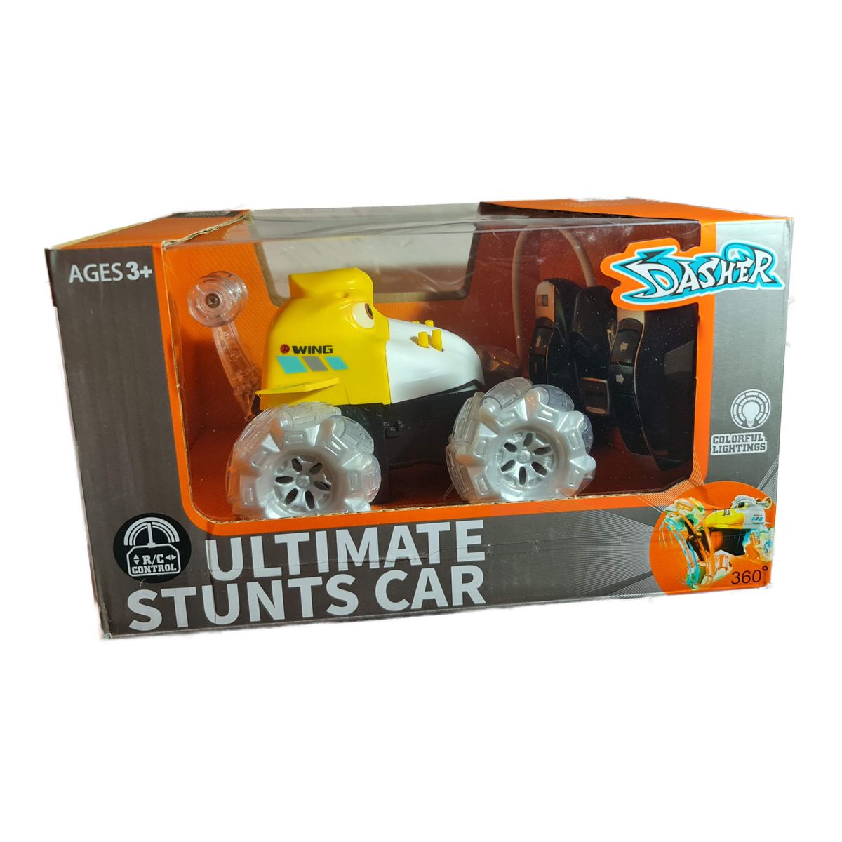 spinning stunt car