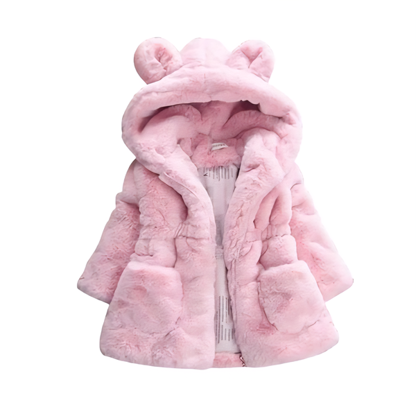 Kids Faux Fur Coat