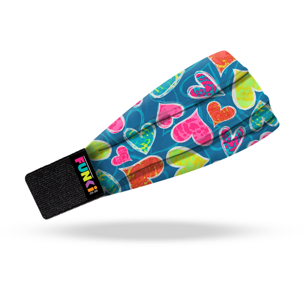 FUNki Colourful Hearts Adult Headband