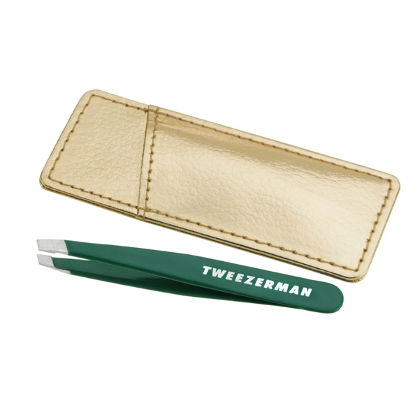 Tweezerman Rtl Mini Slant Case Emerald