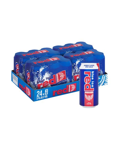 Red Square Blue Ice 440 ml Cans Case