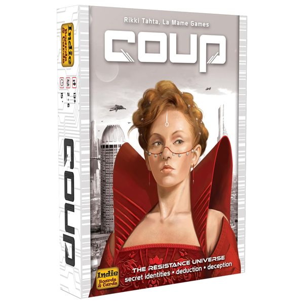 Coup Card Game - Bluff &amp; Strategy Party Game
