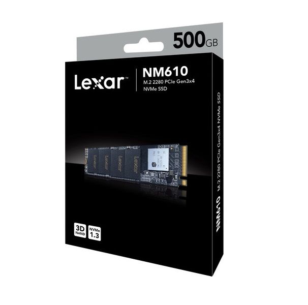 Lexar 500GB NM610 M.2 NVMe Internal SSD
