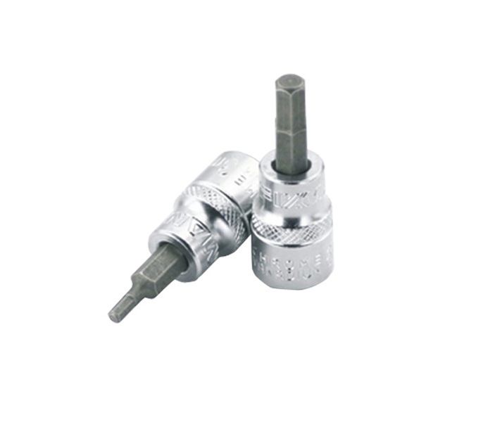 Fixman - 1/4" Dr.Bit Socket 6mm Hex Allen H6 - 4 Pack