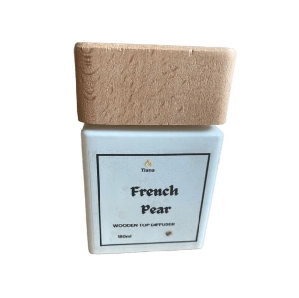 TTiana Wooden Top Diffuser- 180ml - French Pear