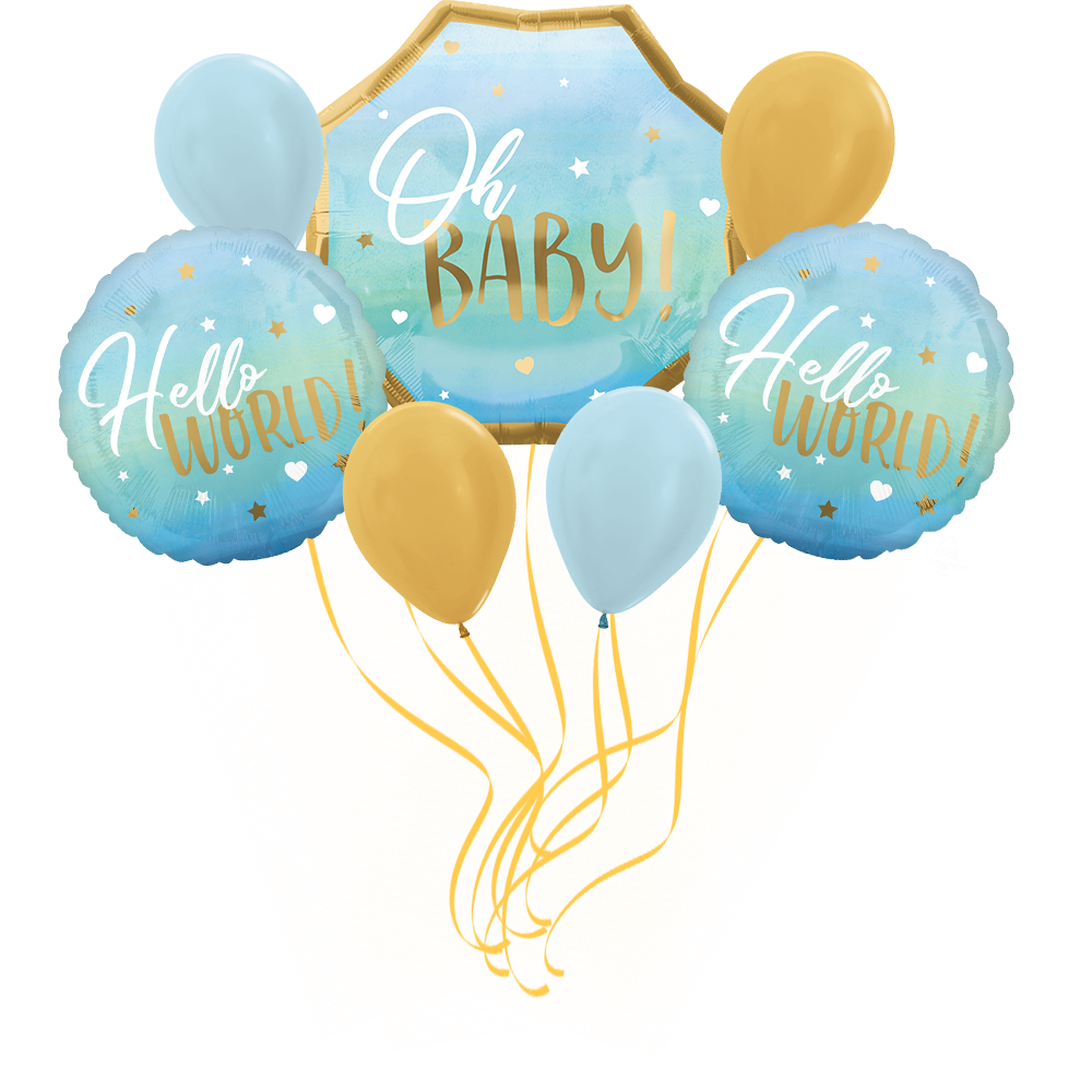 Baby Boy Balloon Bouquet | Buy Online in South Africa | takealot.com