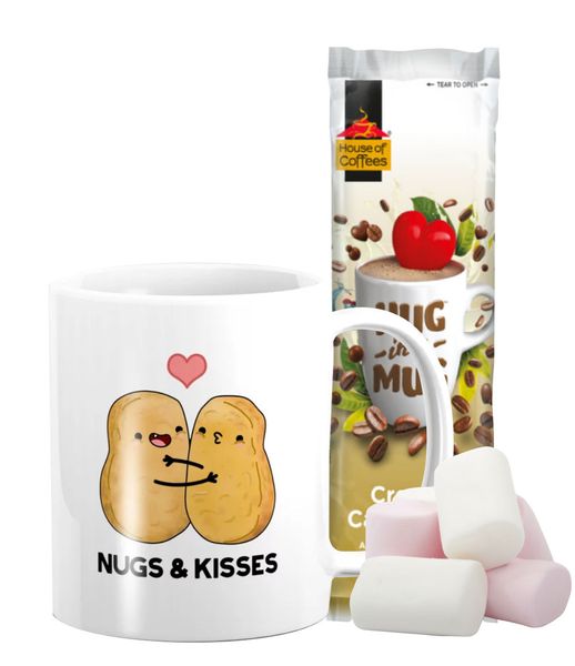 Pappa Joe Hug Mug with Marshmallows - Nugs and Kisses