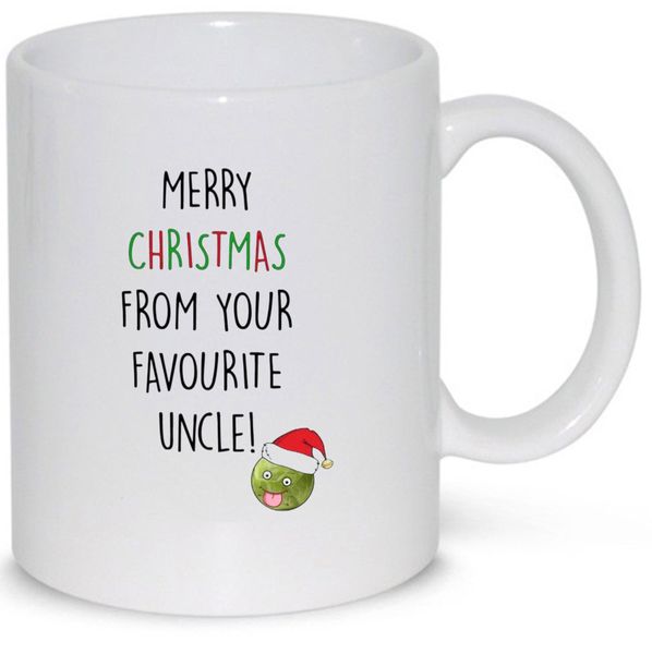 Merry Christmas From Your Favourite Uncle Gift Niece Nephew Mug