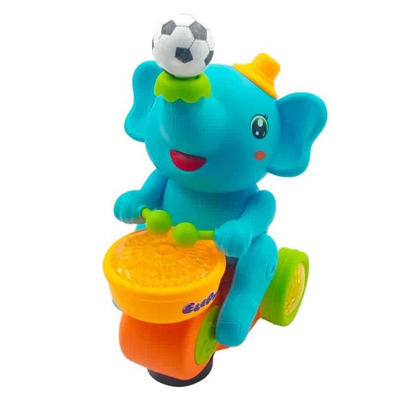 Fun Baby Toy Musical Walking Elephant with Levitation Ball on Nose