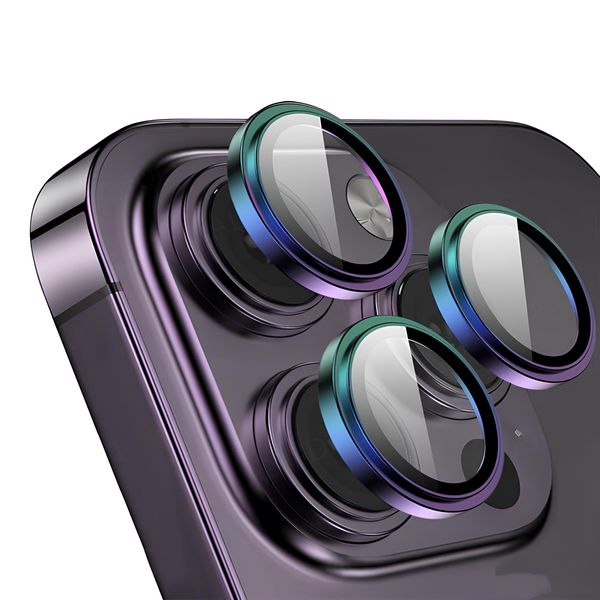 Premium Colorful Metal Lens Protector Compatible with iPhone 16 Pro/Pro Max