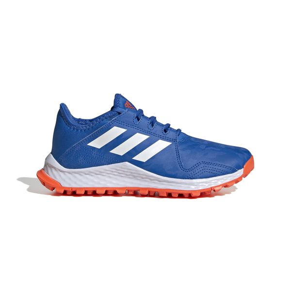 adidas Junior Hockey Youngstar Shoes - Bright Royal/Forward White/Orange