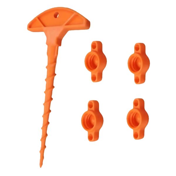 5 Piece Tool Caulking Gun Tip Cap &amp; Cleaner Kit for Repairs/Sealing