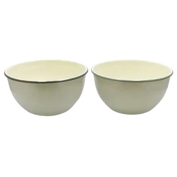 Enamel Mixing Bowl 24cm .