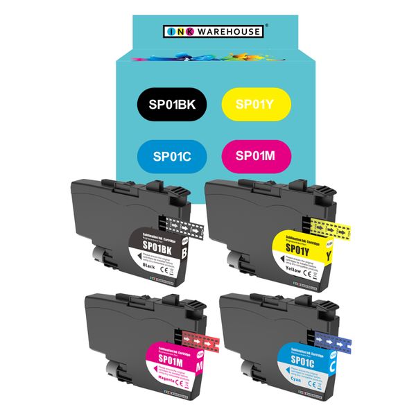 Compatible Brother SP01 Sublimation Ink Cartridge multipack