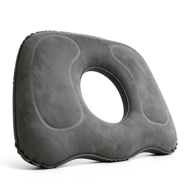 Inflatable Travel Seat Cushion, Portable Air Cushion for Airplane &amp; Stadium