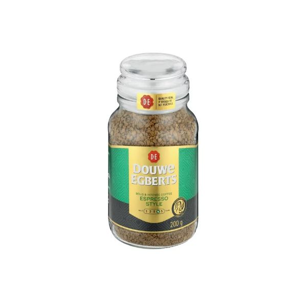 Douwe Egberts Instant Coffee Espresso Style - 1 x 200g