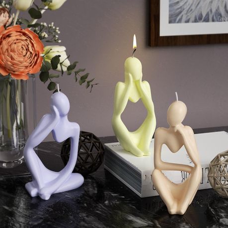 Craft DIY Multi Use Silicone 3D Day Dream Statue Candle Mould (14cm), Shop  Today. Get it Tomorrow!