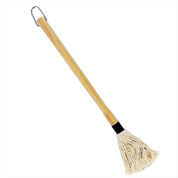 BBQ Cotton Sweeper Wooden Handle Pure Cotton