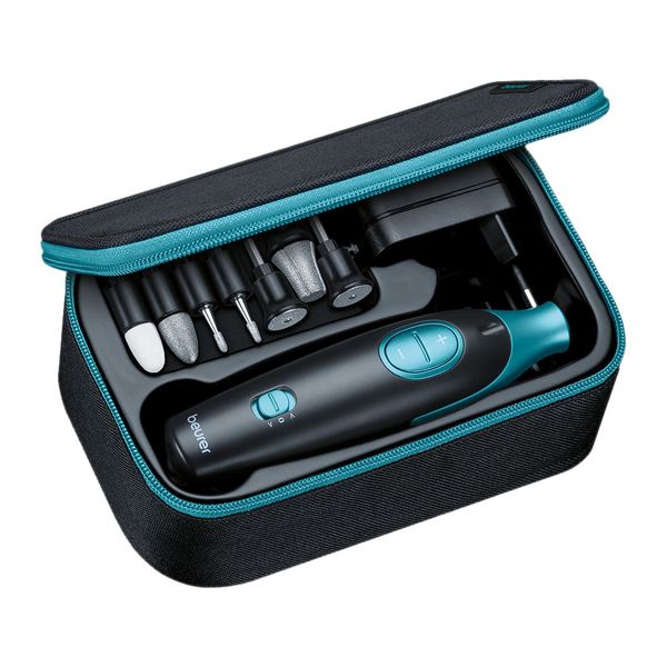 Beurer Manicure Pedicure Device with 7 Attachments: Mains Operated MP 42 LE