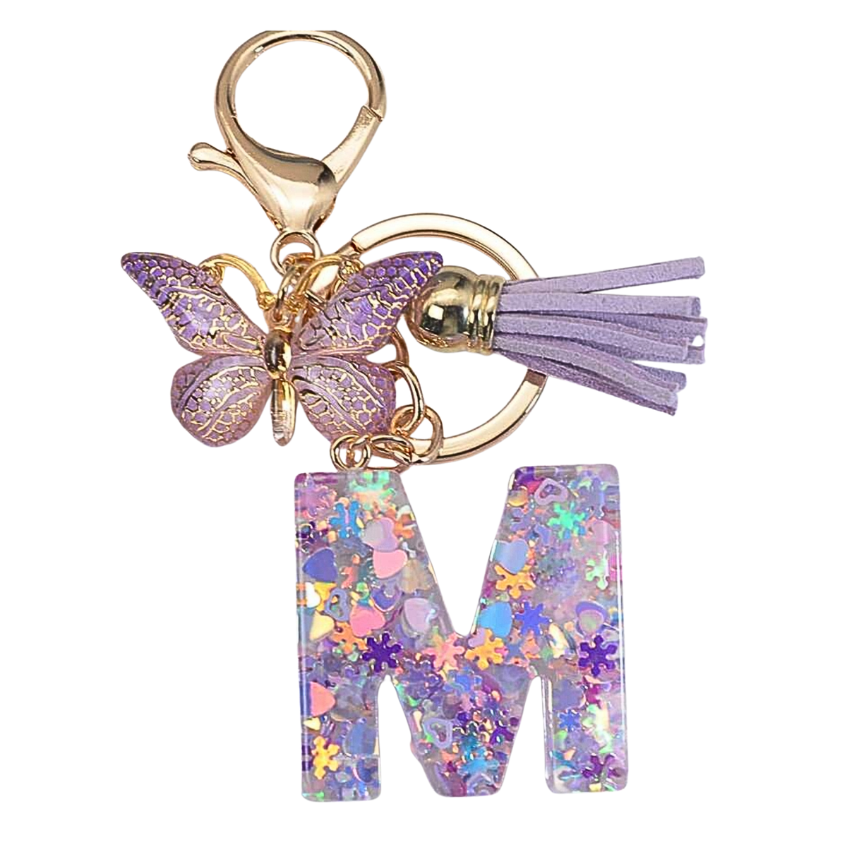Letter Alphabet Stylish Key Ring
