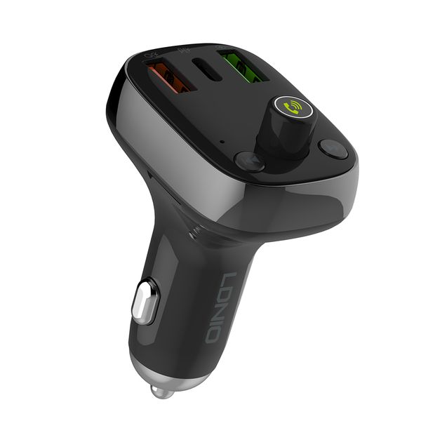 Ldnio Bluetooth 5 FM transmitter and car Fast charger PD/QC4 + USB Charger