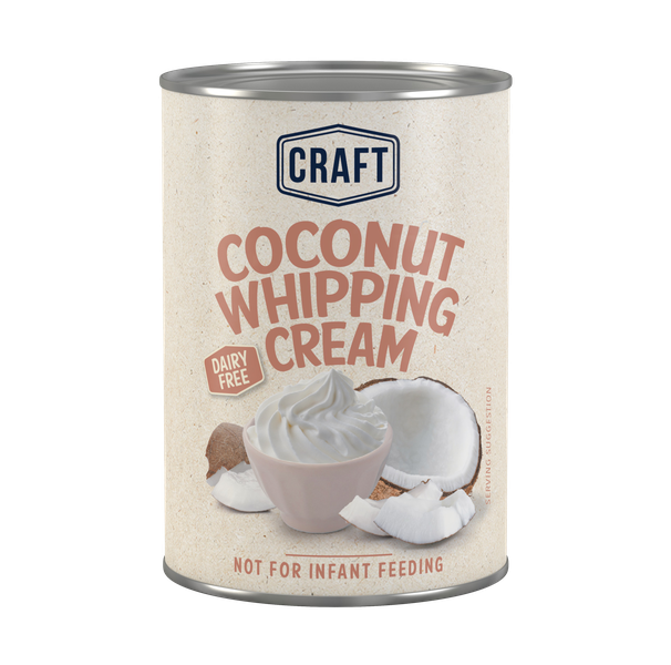 Craft Coconut Whipping Cream - 400ml - 1 Pack