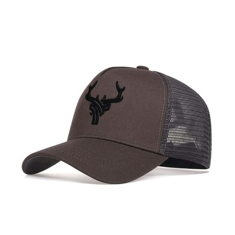 Deer Antler Embroidered Sport Cap