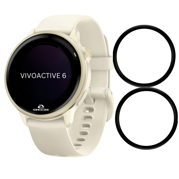 Comealong 3D PMMA Screen Protectors Compatible With Gamin Vivoactive 6(2pc)