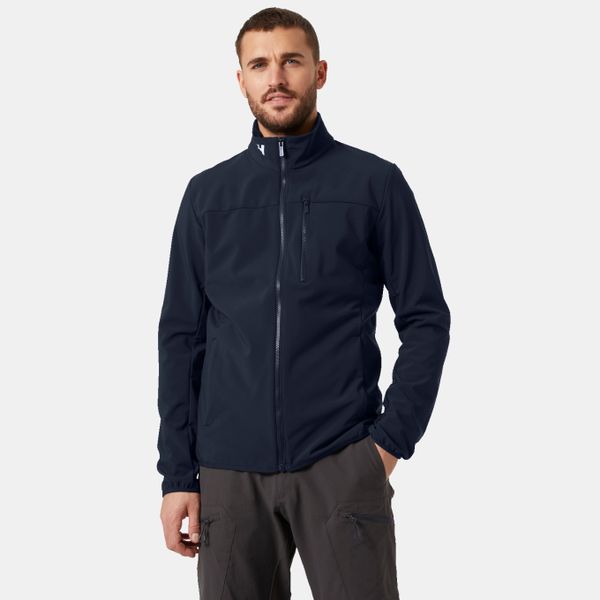 Helly Hansen Mens Crew Softshell Jacket 2.0 - Navy