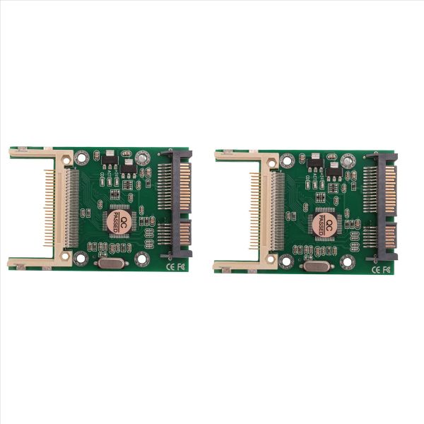 2X Compact Flash CF to Serial ATA SATA Adapter Converter