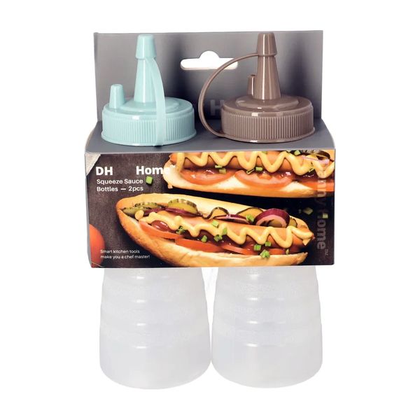 Dream Home Salad Dressing Squeeze Sauce Bottle - 2 Piece