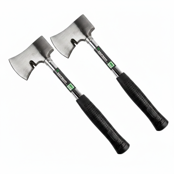 Kaufmann Camping Hatchet with Steel Handle for Outdoor Use - 2 Pack