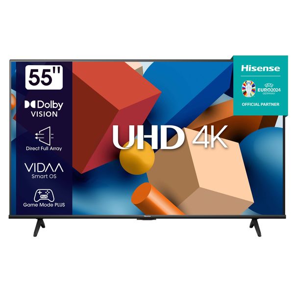Hisense 55" A6K 4K UHD Smart TV with HDR &amp; Dolby Digital
