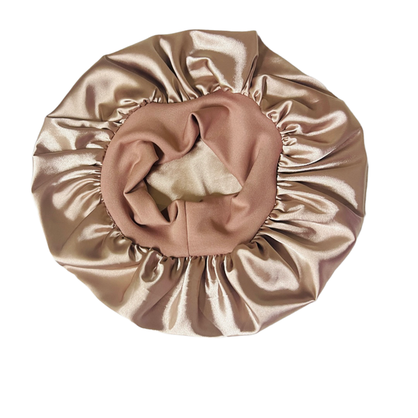 Dubis Double Layer Quality Silk Bonnet