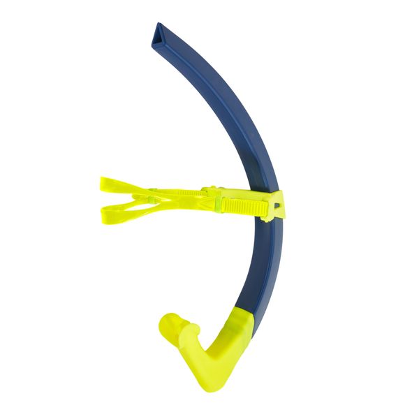 Aquasphere Focus Swim Training Snorkel - Blue/Yellow - Regular Fit