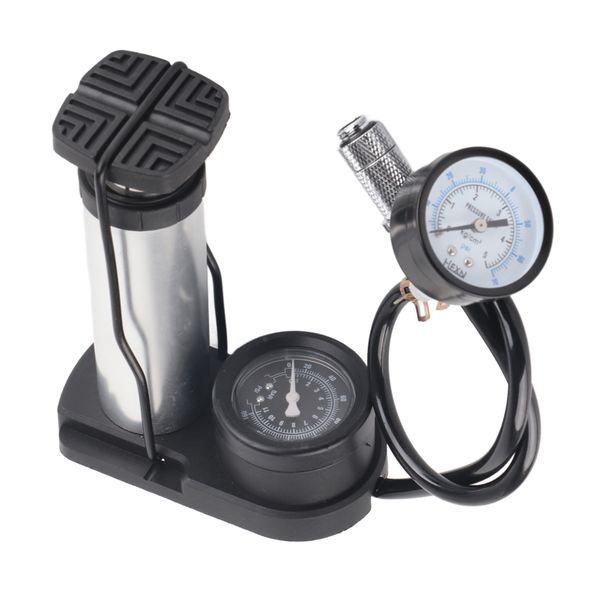 Dual Barometer PC Water Leak Tester Air Pressure Gauge