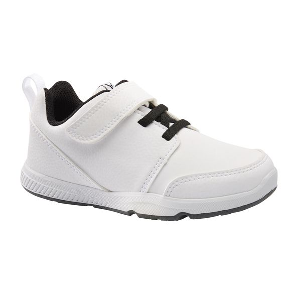 Domyos Kids' Shoes I Move Sizes 8 To 11 - Black &amp; White