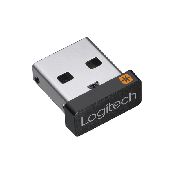 Logitech USB Unifying Receiver, 2.4 GHz Wireless Technology
