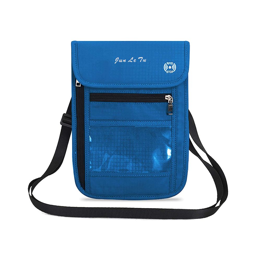 Travel Neck Pouch Waterproof Passport Holder with RFID Blocking Shop