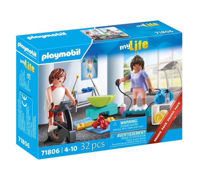 Playmobil My Life - Fitness Training Playset - 32 Pieces