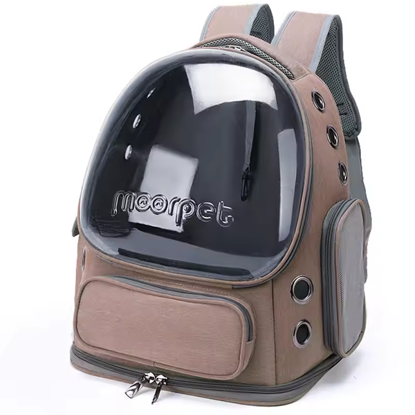 Pet Travel Backpack Carrier - Breathable, Waterproof &amp; Large Capacity