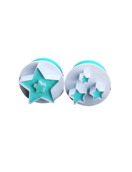 Blue Star Plastic Cookie Cutter