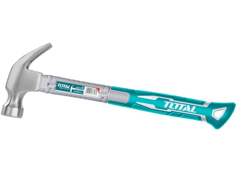 Total Tools - Claw Hammer (16oz) 450g TPR Grip
