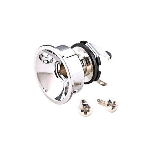 6.35mm 1/4inch Guitar Jack Stereo Output Socket for Telecaster Electric Gui