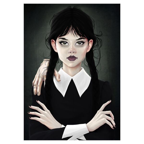 Wednesday Addams Series Poster